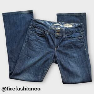 GAP MID RISE WESTERN Y2K BOOTCUT JEANS SIZE 29 WOMEN’S RETRO DENIM 2000s STYLE